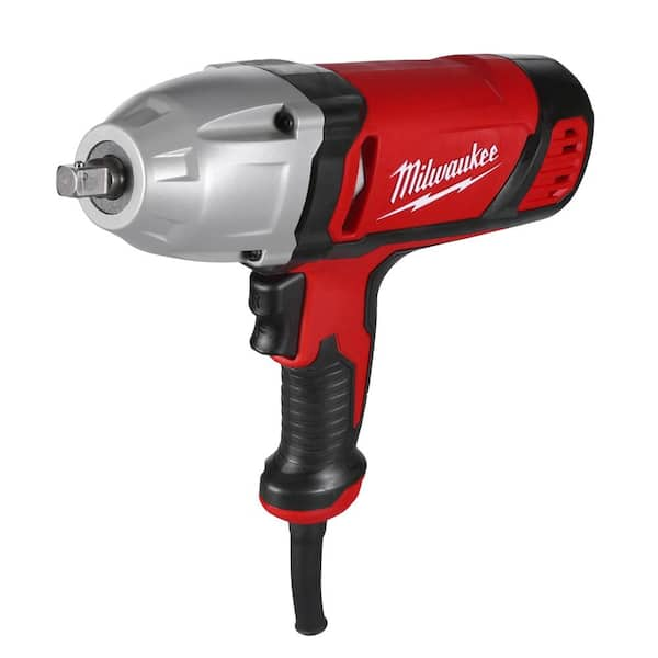 Milwaukee 1/2 in. Impact Wrench with Rocker Switch and Detent Pin Socket  Retention 9070-20 - The Home Depot