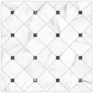 Tuscany Siena 17-3/8 in. x 17-3/8 in. Porcelain Floor and Wall Tile (14.91 sq. ft./Case)