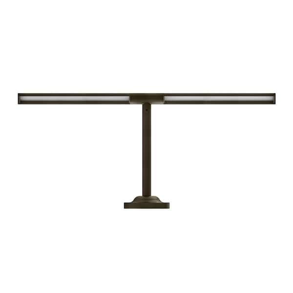 HINKLEY - Terrace Bronze Outdoor Hardwired Lantern Sconce with Integrated LED