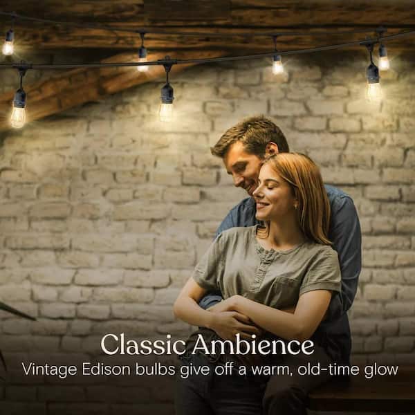Brightech 1-Watt S14 Dimmable E26 LED Vintage Edison Light Bulb