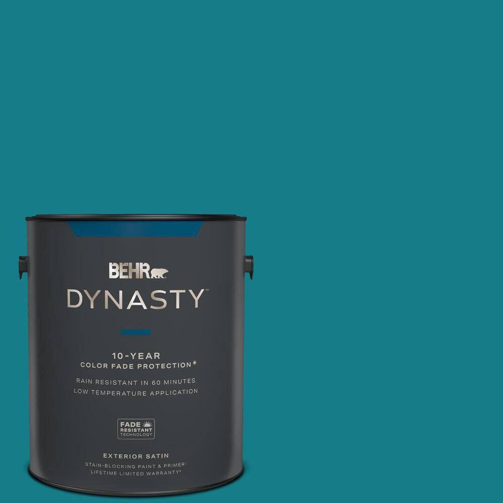 BEHR DYNASTY 1 gal. PPU1301 Caribe Satin Enamel Exterior Stain