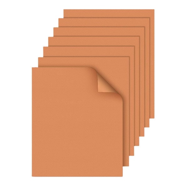 15.75 in. x 13 in. Grill Mats with Non-Stick and Easy to Clean for Outdoor Grill, Gas Charcoal and Electric BBQ (7-Pack)