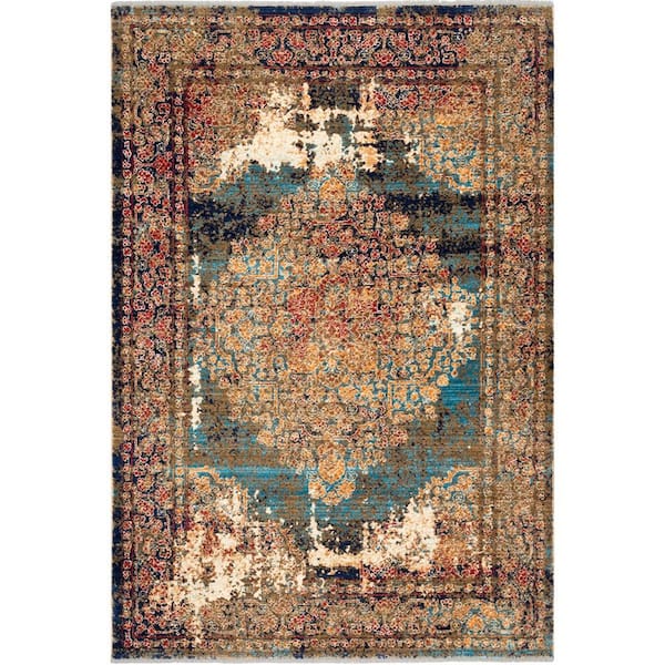 nuLOOM Magdala Vintage Multi 8 ft. x 10 ft. Area Rug ECES10A-8010 - The ...