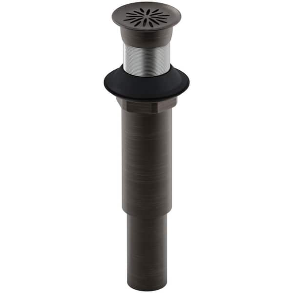KOHLER Decorative Flower Grid Drain without Overflow in Oil-Rubbed ...