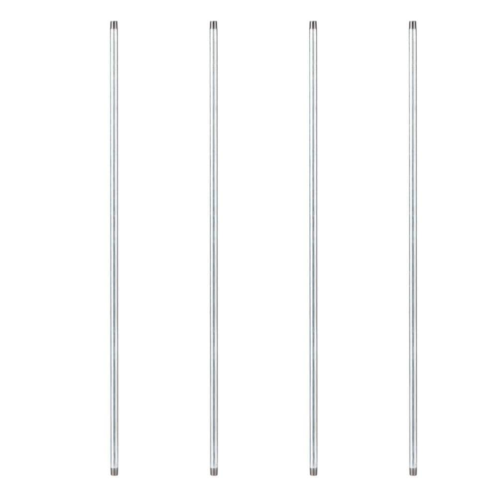 1/2 in. x 4 ft. Galvanized Steel Pipe (4-Pack) price history on PriceWatchPro