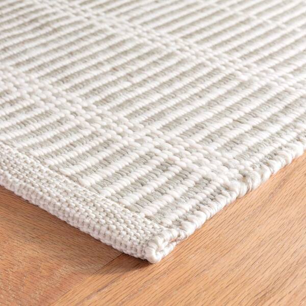 Marlo Handwoven Platinum 8 ft. x 10 ft. Outdoor Area Rug