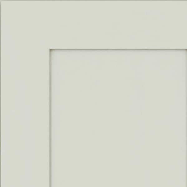 KraftMaid Bingham 7 5/16 in. W x 3/4 in. D x 7 5/16 in. H Quarter Cabinet Door Sample in Moonshine