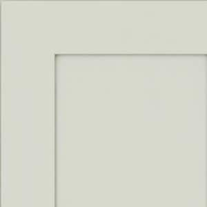 Bingham 7 5/16 in. W x 3/4 in. D x 7 5/16 in. H Quarter Cabinet Door Sample in Moonshine