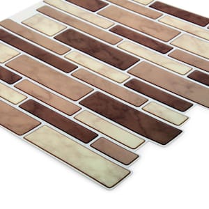 Peel and Stick Wall Tiles for Kitchen Backsplash Bathroom and Living Room