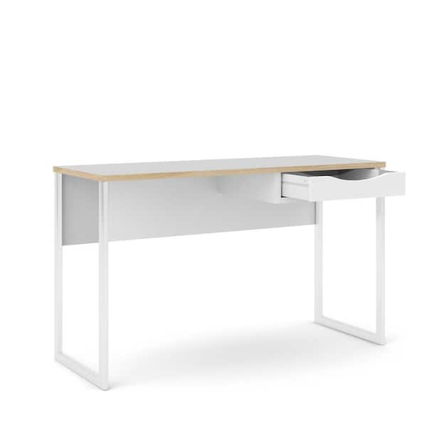 timber desk white