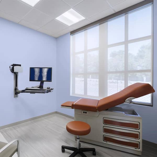 1 gal. #P540-3 Canterbury Bells Dead Flat Interior Paint