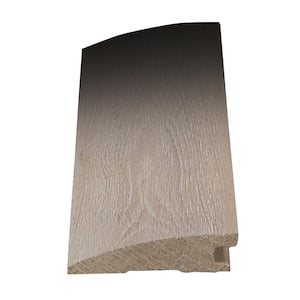 Timber Wolf 1/2 in. Thick x 2 in. Width x 78 in. Length Flush Reducer European White Oak Hardwood Trim