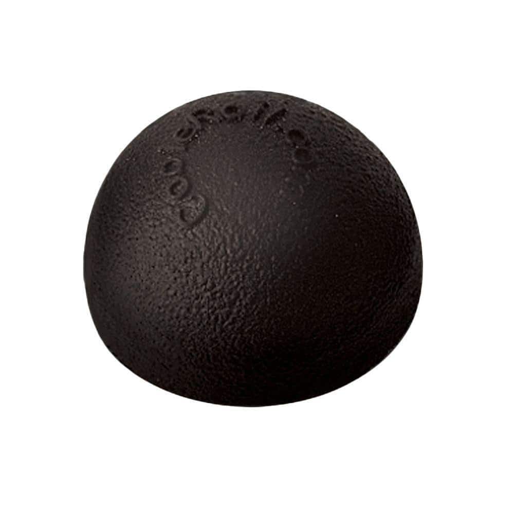 7/16 in. Plastic Black Dome End Cap for Cable Railing System (10-Pack)