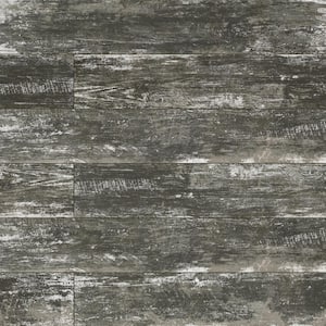 Vintage Silver 8 in. x 36 in. Matte Porcelain Wood Look Floor and Wall Tile (14 sq. ft./Case)