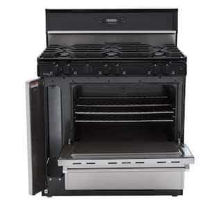 ProSeries 36 in. 3.91 cu. ft. Gas Range in Stainless Steel