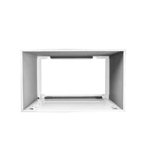Through-the-Wall Air Conditioner Sleeve in Silver