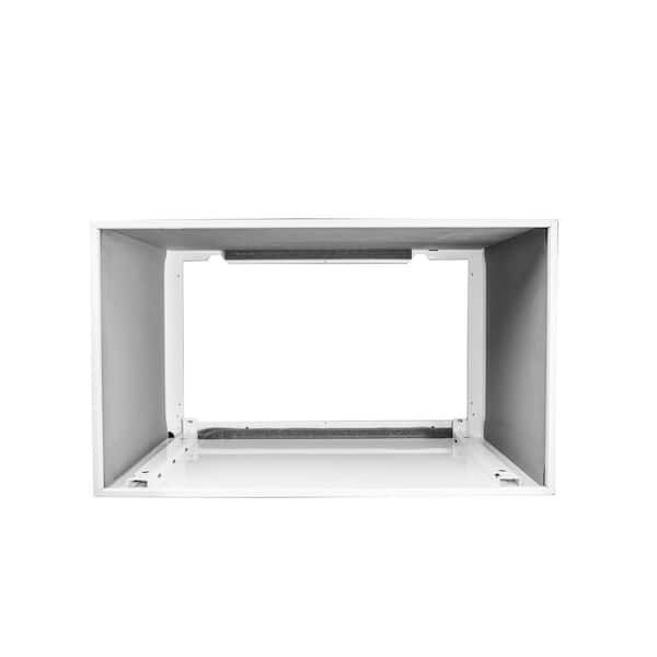 Through-the-Wall Air Conditioner Sleeve in Silver