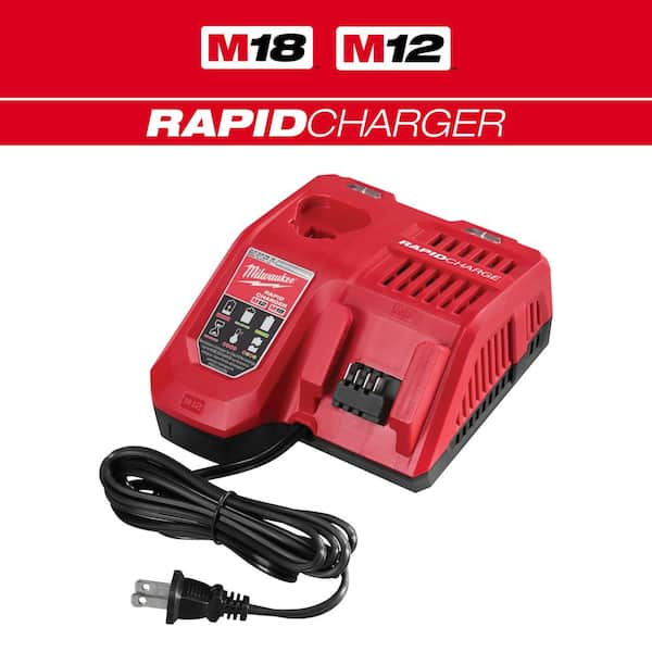 M12 and M18 12-Volt/18-Volt Lithium-Ion Multi-Voltage Rapid Battery Charger