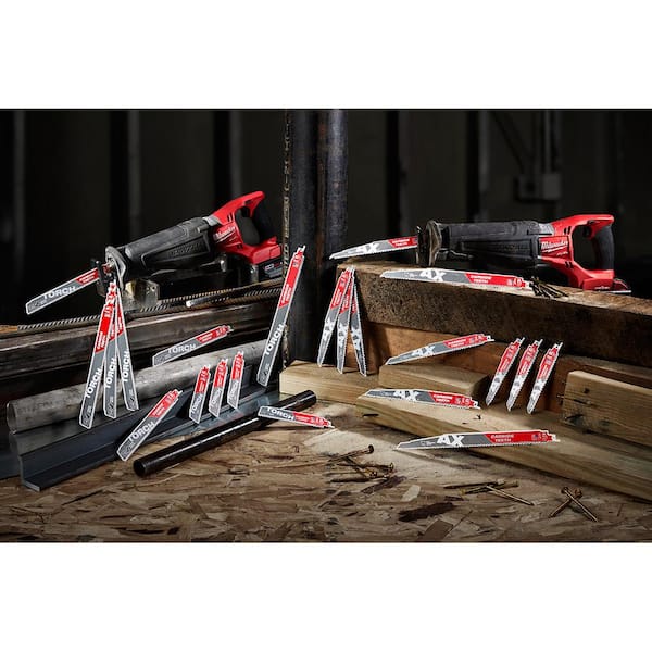 25pc value pack 8 TPI The Wrecker Sawzall Blade Milwaukee 48-01-2711 12 in 