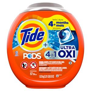 4 in 1 Ultra Oxi Laundry Detergent Pods (57-Count)