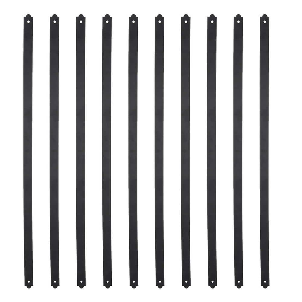 29.5in. H x 1in. W Black Iron Stair Railing Kit for Wood Composite Deck Porch Railings 25-Pack Aluminum price history on PriceWatchPro