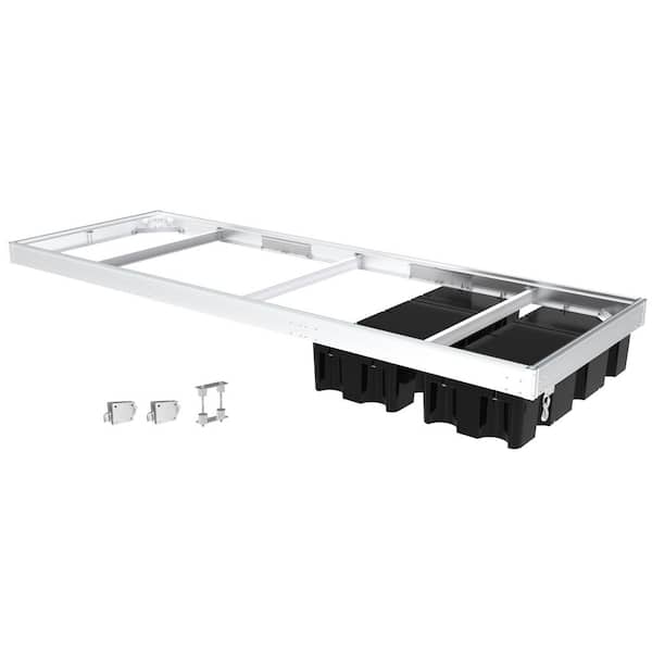 QPF-495 5 ft. x 15 ft. Semi-Floating Aluminum Dock Kit with Kiln-dried Cedar Decking