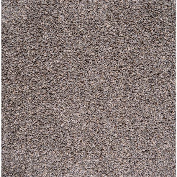 TrafficMaster Elk Bay - Canoe - Gray Residential 18 x 18 in. Peel and Stick Carpet Tile Square (22.5 sq. ft.)