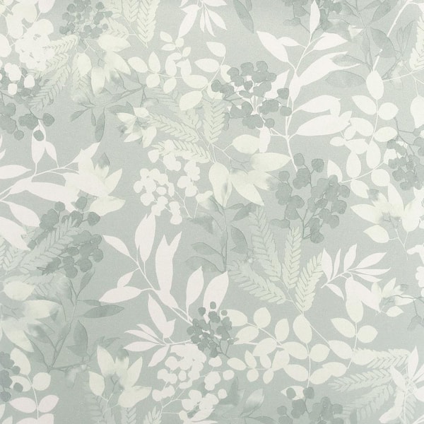 Arthouse Soft Leaves Green Paste the Paper Wet Removable Vinyl Paper Backed Wallpaper