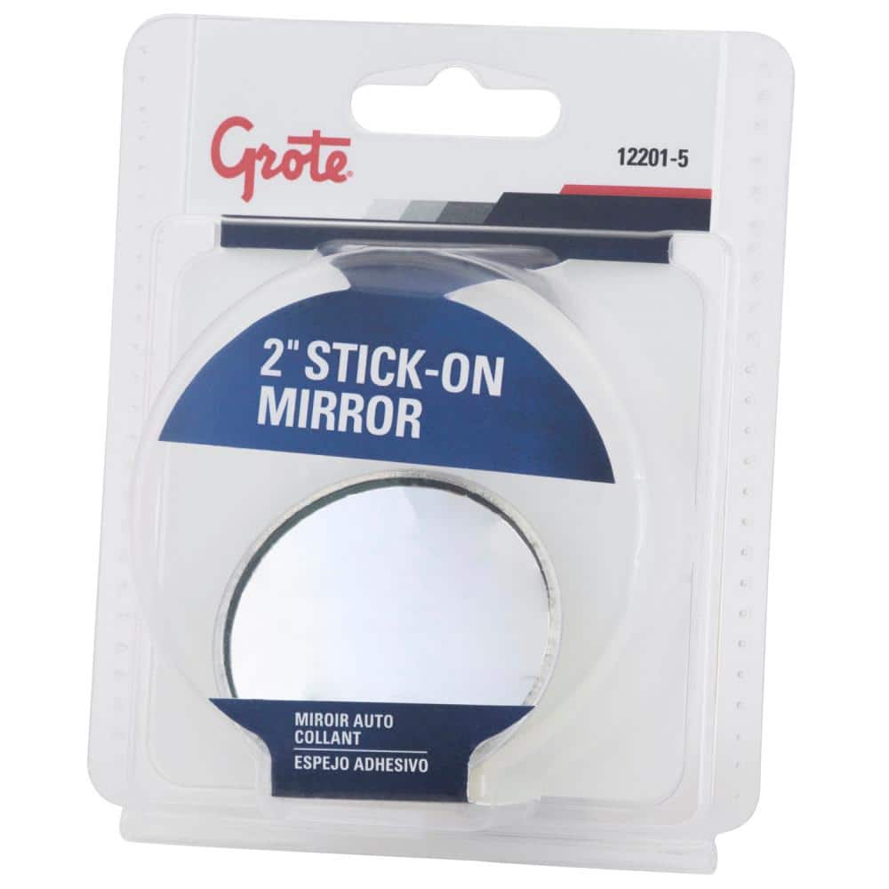 Stick-On Convex Mirror - 2 in. Round (Retail Packaging)