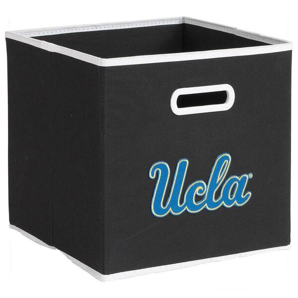 Unbranded College STOREITS UCLA 10-1/2 in. W x 10-1/2 in. H x 11 in. D Black Fabric Storage Drawer