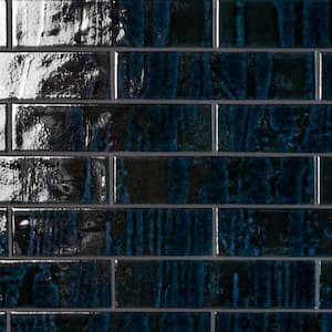 Joliet Sapphire 3 in. x 12 in. Ceramic Wall Tile (11.96 sq. ft./Case)