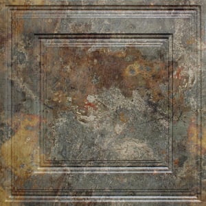 Falkirk Perth Simply Rustic 2 ft. x 2 ft. Decorative Rustic Lay In Ceiling Tile (100 sq. ft./case)