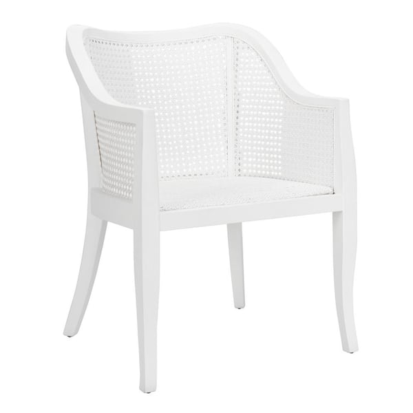 SAFAVIEH Maika White Elm Dining Chair DCH9500A The Home Depot