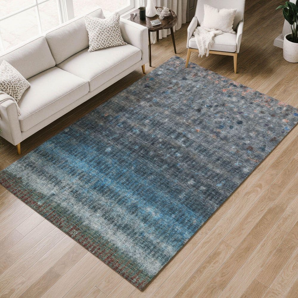Chantille Machine Washable Indoor/Outdoor Abstract ACN2316 Blue 10 ft. x 14 ft. Area Rug price history on PriceWatchPro