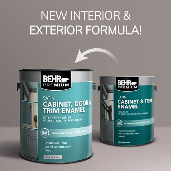 BEHR PREMIUM 1 gal. Black Semi-Gloss Direct to Metal Interior/Exterior  Paint 322001 - The Home Depot