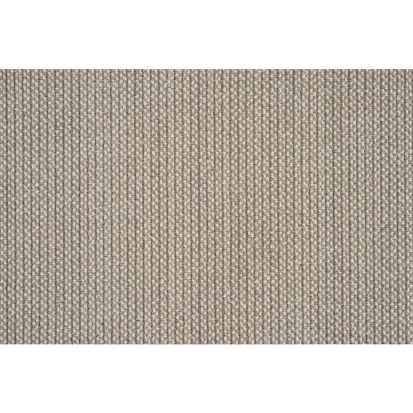Natural Harmony Panorama Tweed Sparrow Custom Area Rug with Pad