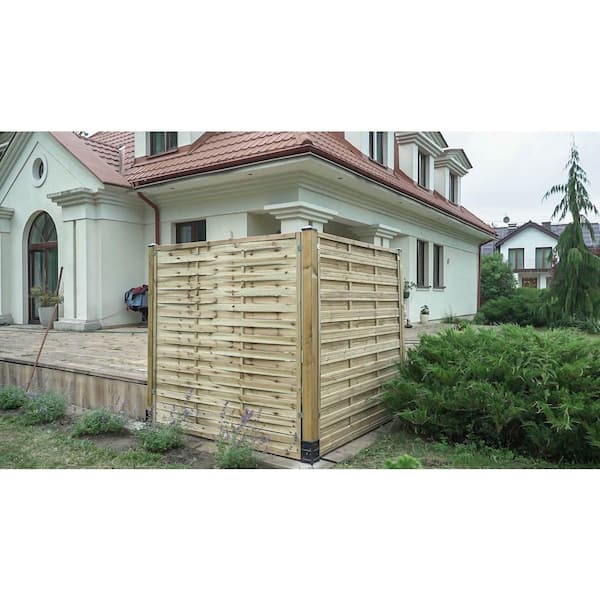 4 x 4 x 29 Eco Screw Post Base Saddar