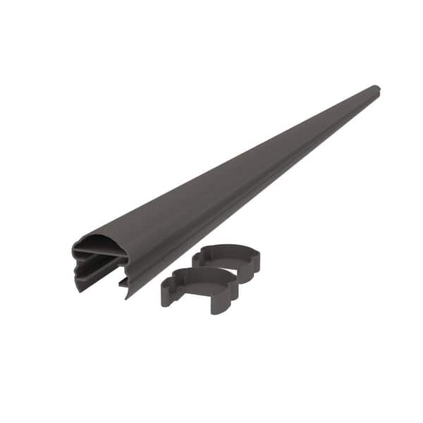 RDI Avalon 8 ft. Aged Bronze Aluminum Pellinore Top Rail