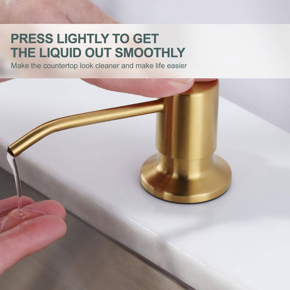 Black and Gold Stainless Steel Pull Down Kitchen Faucet with Ceramic Valve