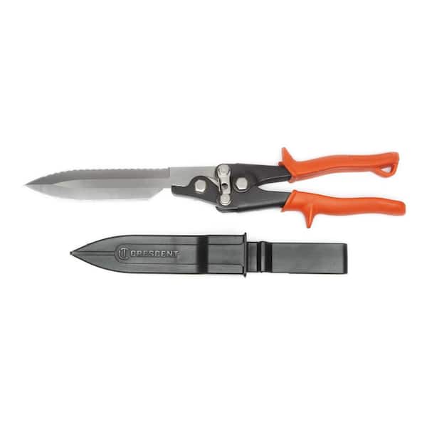 Crescent 17-1/2 in. Flex Duct Cutting Snips with Sheath