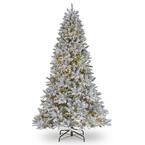 6-1/2 ft. Feel Real Iceland Fir Hinged Tree with 650 Clear Lights