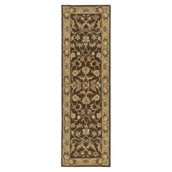 Kaleen Mystic William Chocolate 2 ft. x 8 ft. Runner Rug