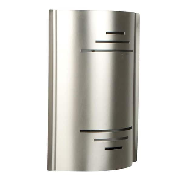 Wired Classic 2-Note Doorbell Chime for Front Door, Single-Note for Second Entrance, Nickel Finish