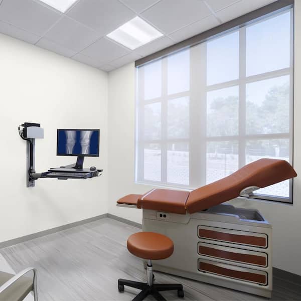 5 Gal. #PR-W14 Bit of Sugar Dead Flat Interior Paint