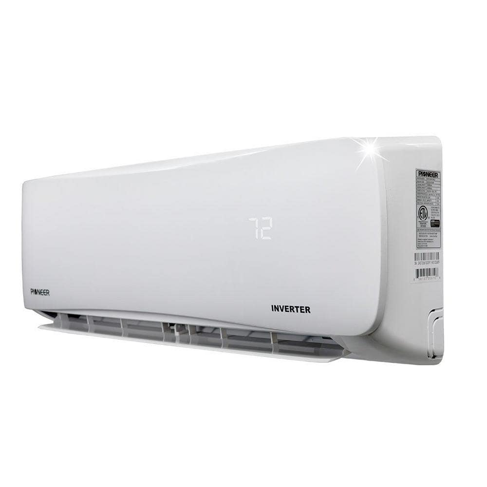 24,000 BTU White Wall-Mounted Ductless Mini Split Heat Pump