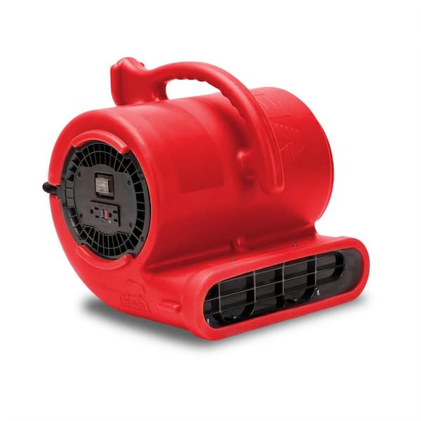 3/4HP Air Mover Blower Powerful Carpet Dryer Floor Drying Fan 3-Speed High Flo