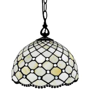 1-Light Tiffany Style Hanging Pendant