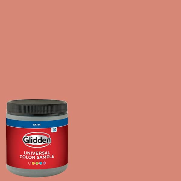 Glidden 8 oz. PPG1191-5 Freckles Satin Interior Paint Sample