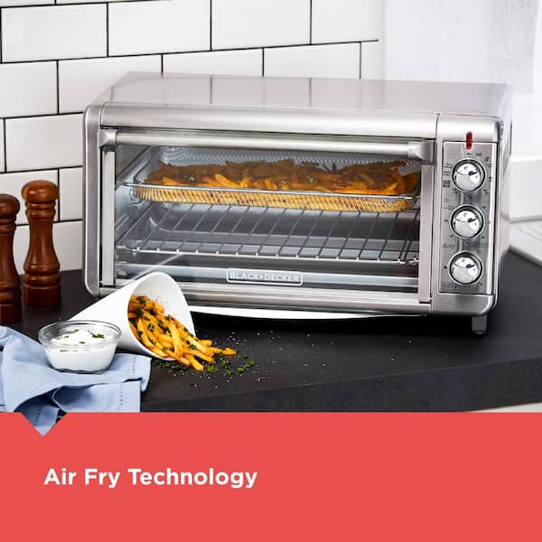 Black and Decker Crisp 'N Bake air fry toaster oven - appliances
