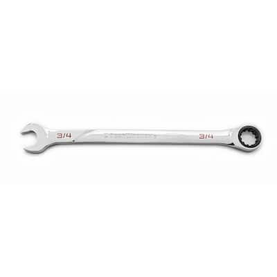 Proto 9/16" 12 Point Ratcheting Spline Combination Wrench 15° Head Angle,...